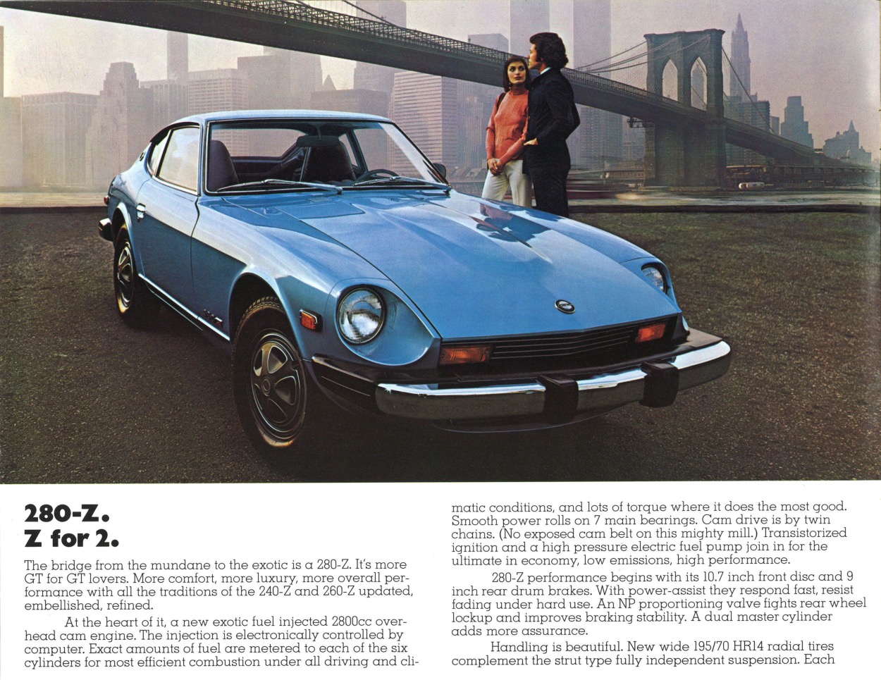 1976 Datsun 280Z Brochure Page 3